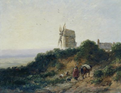 El camino al molino de David Cox