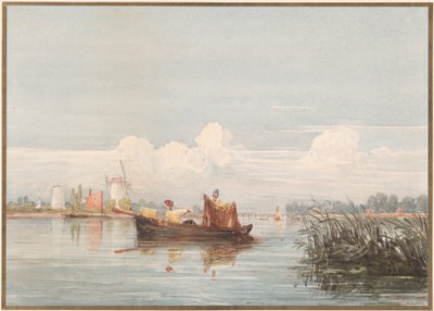 El Támesis en Battersea de David Cox