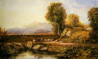 El valle de Conwy de David Cox