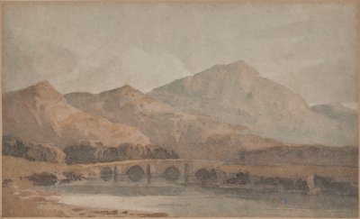 Vista en el norte de Gales de David Cox