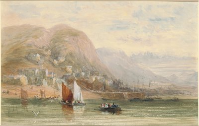 Vista de Barmouth, Gales del Norte de David Cox