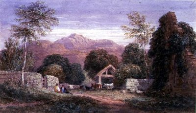 Vista de Cader Idris de David Cox