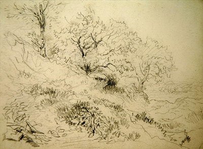 Paisaje galés de David Cox