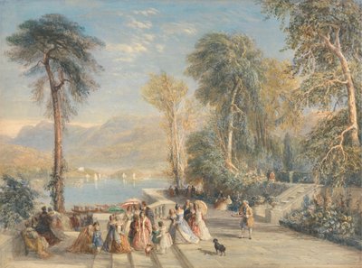Windermere durante la regata de David Cox