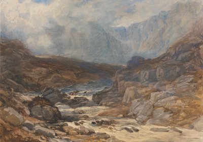 Arroyo de la Montaña Galesa de David Cox Jr.
