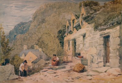 Cabaña de Black Jack, Bettws-y-Coed, 1846 de David Cox the elder