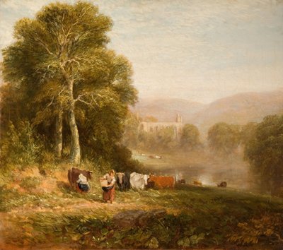Abadía de Bolton, 1844 de David Cox the elder
