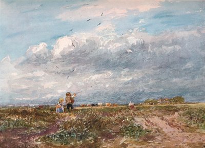 Volando la cometa de David Cox the elder