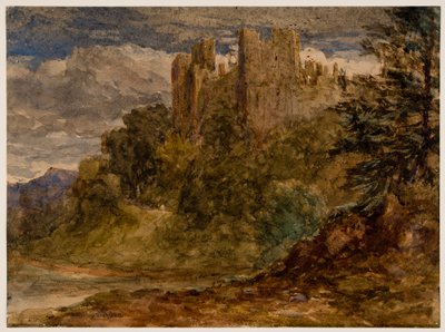 Castillo de Ludlow de David Cox the elder