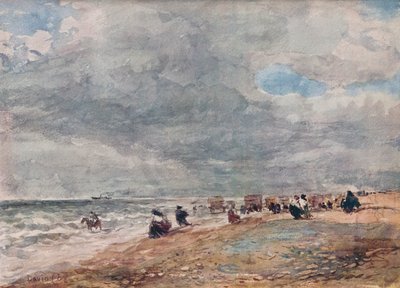 Arenas de Rhyl, c. 1850 de David Cox the elder