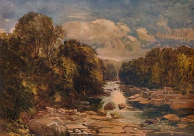 Rokeby en el Tees, c1841 de David Cox the elder