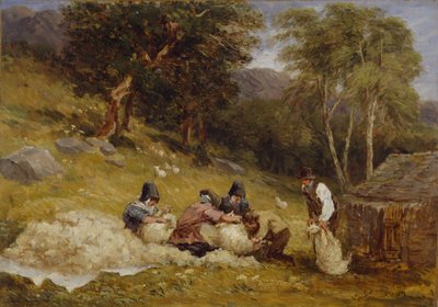 Esquila de ovejas de David Cox the elder