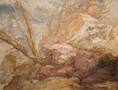 El cordero perdido de David Cox the elder