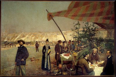 En Bregaillon en Marsella en 1890 de David Dellepiane