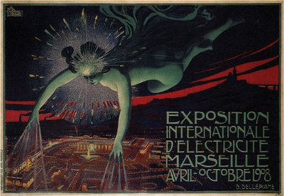 Exposición Internacional de Electricidad, Marsella de David Dellepiane