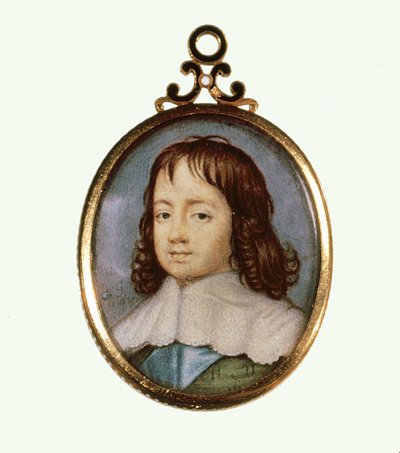 Carlos II de niño de David Des Granges