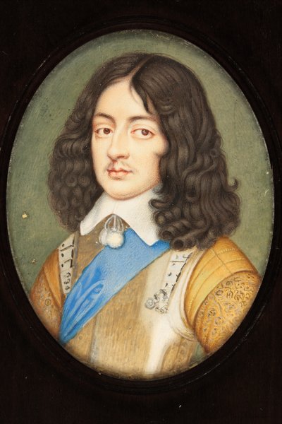 Carlos II como un joven de David Des Granges