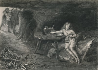 Imogen en la cueva Cymbeline, c1870 de David Desvachez