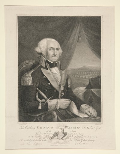 Su Excelencia George Washington Lieu.t Gen.l de David Edwin