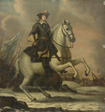 Carlos XI (1665-97), rey de Suecia de David Ehrenstrahl