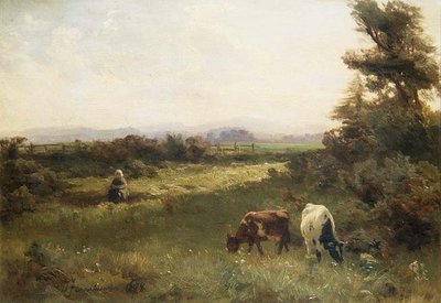 Una tarde de verano cerca de Blairgowrie de David Farquharson