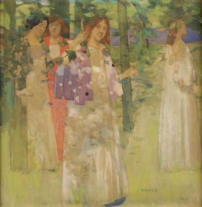 La Procesión de Santa Inés de David Gauld