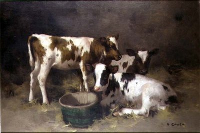 Tres terneros de David Gauld