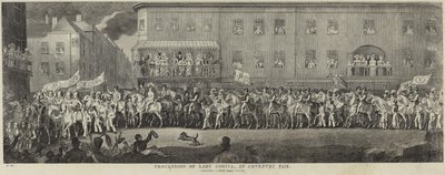 Procesión de Lady Godiva en la Feria de Coventry de David Gee