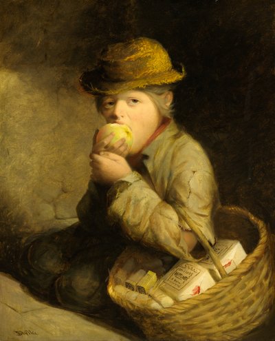 Un vendedor de fósforos, c.1859 de David Gilmour Blythe