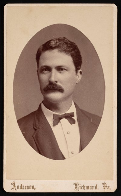 Retrato de George Washington Custis Lee 1832-1913, 1876 de David H. Anderson