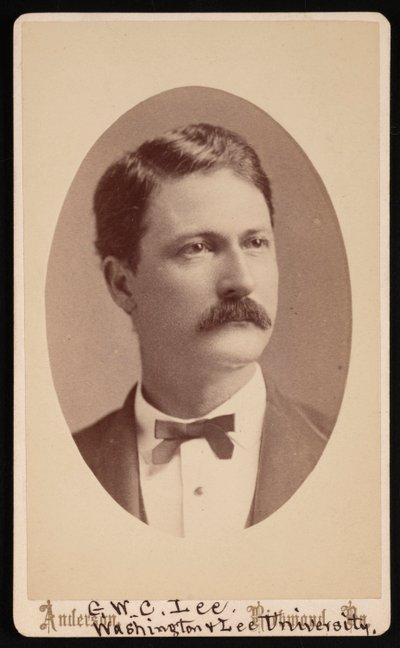 Retrato de George Washington Custis Lee 1832-1913, 1876 de David H. Anderson