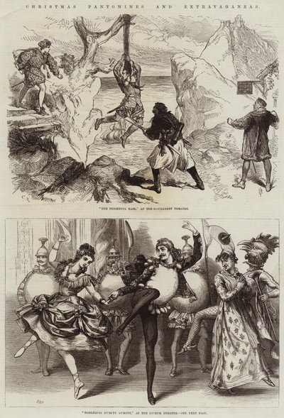 Pantomimas y extravagancias navideñas de David Henry Friston