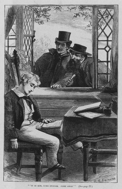 Ilustración para Oliver Twist de Charles Dickens (grabado) de David Henry Friston