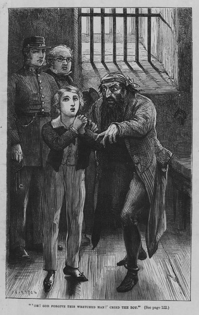Ilustración para Oliver Twist de Charles Dickens de David Henry Friston