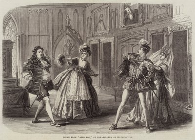 Escena de Ages Ago, en la Galería de Ilustración de David Henry Friston
