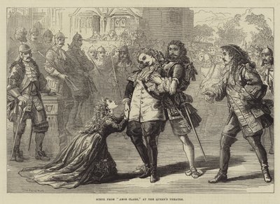 Escena de Amos Clark, en el Queen