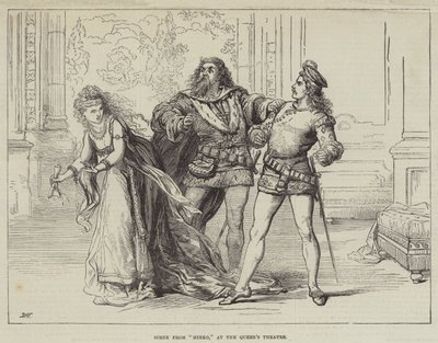 Escena de Hinko, en el Teatro de la Reina de David Henry Friston