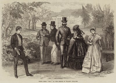 Escena de MP, en el Teatro del Príncipe de Gales de David Henry Friston