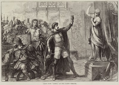 Escena de Zampa, en el Teatro Gaiety de David Henry Friston
