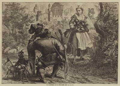 El Día de San Valentín en Tiempos Antiguos de David Henry Friston