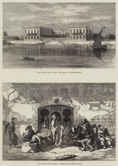 La Visita del Príncipe a la India de David Henry Friston