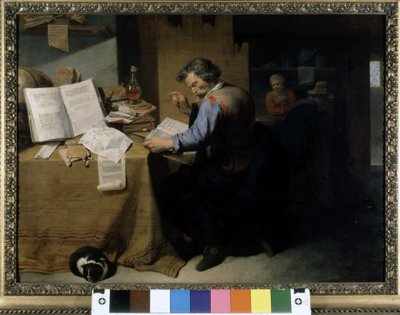 El Alquimista, pintura de David Ryckaert el joven de David III Ryckaert