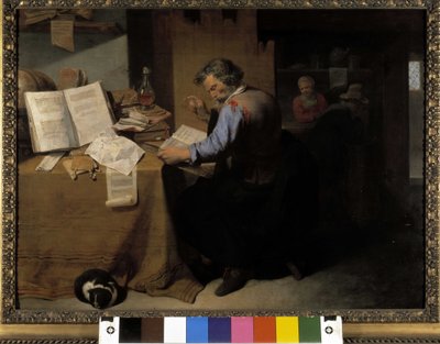 El alquimista de David Richaert el joven de David III Ryckaert