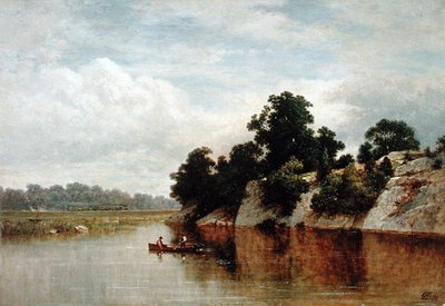 Vista cerca de Greenwich, Connecticut de David Johnson