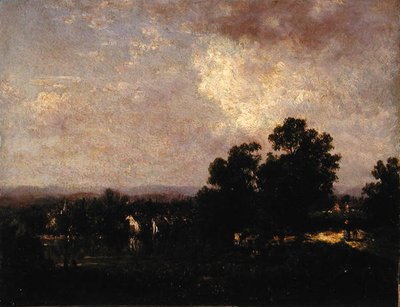 Paisaje de Wallkill, c.1885 de David Johnson