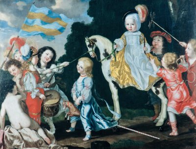 Los hijos de Carl Gustav Wrangel de David Klöcker Ehrenstrahl