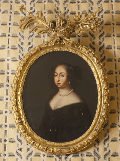 Eduviges Leonor, 1636-1715, reina de Suecia de David Klöcker Ehrenstrahl