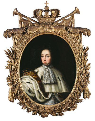 El rey Carlos XI de Suecia de David Klöcker Ehrenstrahl