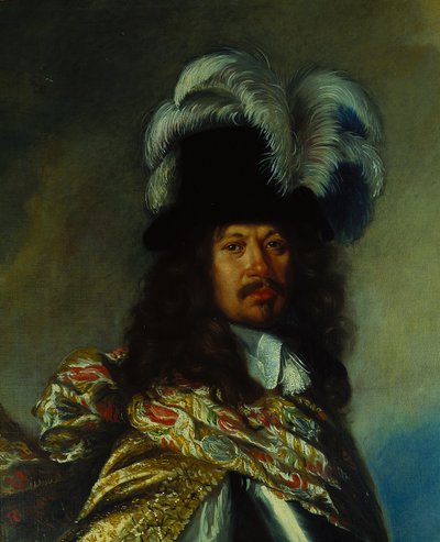Retrato, hombre de David Klöcker Ehrenstrahl