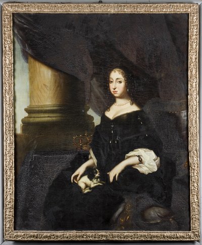 Retrato de Eduviges Leonor de Holstein-Gottorp (1636-1715) de David Klöcker Ehrenstrahl